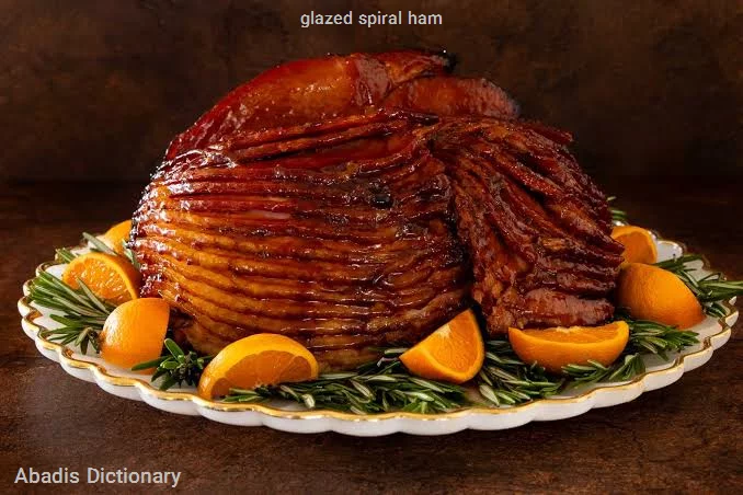 glazed spiral ham
